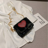 SMOOZA Fashion Chain Crossbody PU Leather Women Bags