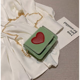 SMOOZA Fashion Chain Crossbody PU Leather Women Bags