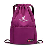 New Casual Drawstring Nylon Woman Backpack Hot Selling Big Capacity Girls Travel Bags