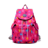 2017 Summer New Softback Preppy Style Waterproof Nylon Backpack Female Travel Bag