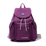 2017 Summer New Softback Preppy Style Waterproof Nylon Backpack Female Travel Bag