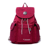 2017 Summer New Softback Preppy Style Waterproof Nylon Backpack Female Travel Bag