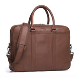 CONTACT'S Men Briefcase Genuine Leather Big Business Messenger Bags