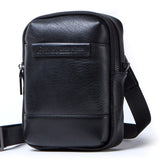 CONTACT'S genuine leather vintage men phone bag