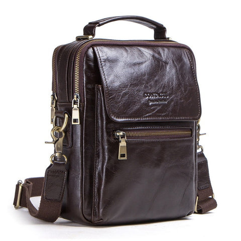 CONTACT'S new genuine leather messenger bag
