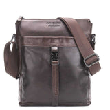 CONTACT'S Genuine Leather Men Messenger Bags